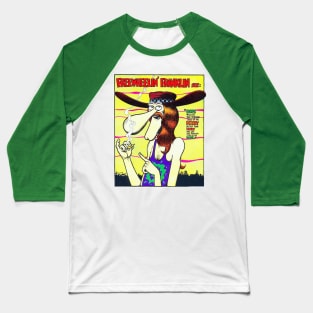 Freewheelin Franklin Cartoon Baseball T-Shirt